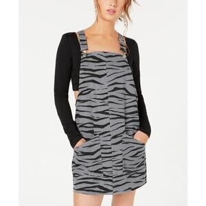 Material Girl Juniors Printed Jumper Dress Size XL